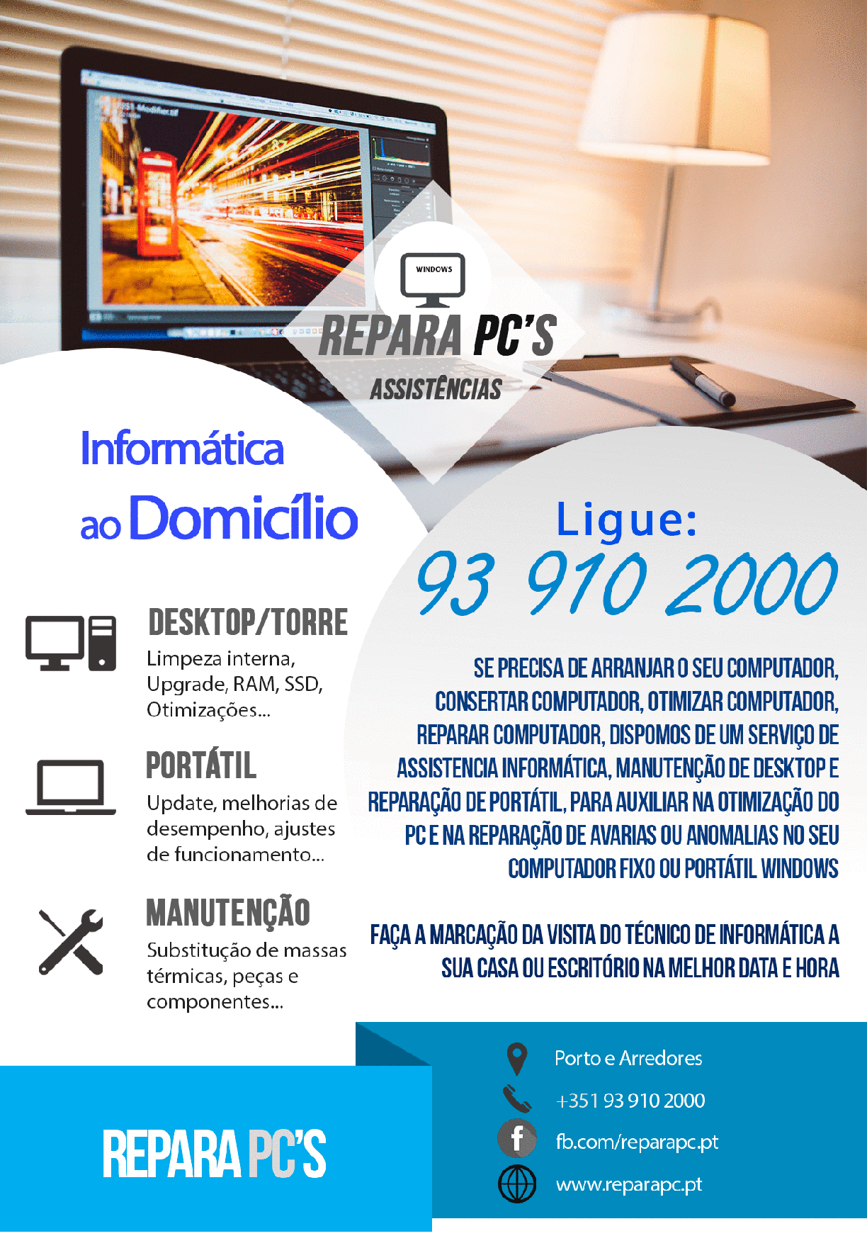 consertar computador, reparar pc